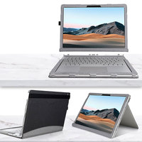 Housse de protection en cuir certifiée pour tablette Surface Book 4/5/6, étui professionnel simple avec logo personnalisé, protection anti-chute certifiée CE/RoHS, petite taille