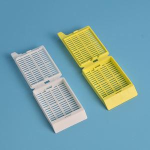 MED 플라스틱 과학 카세트 부착 뚜껑 스트립 구멍 조직 처리 임베디드 카세트 - Product Image 2