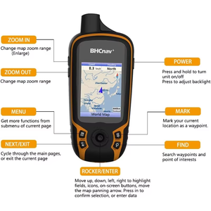 Appareil <span class=keywords><strong>GPS</strong></span> portable F30 OEM personnalisable avec écran couleur haute résolution, mesure de <span class=keywords><strong>précision</strong></span>, performances de type Etrex - Product Image 5