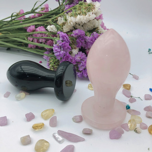 Jouets de guérison de haute qualité, œuf de massage, plug anal en cristal pour cadeau - Product Image 2