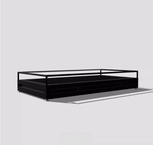Base Metálica para Jardín con Plato de Agua, Bloque de Malla Engrosada, Soporte para Raíces, Plantas y Flores, Plataforma de Conservación - Product Image 2