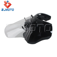 Carénage de moto pour Harley Softail Low Rider S 114 2020-2021/117 2022-2026 Pare-brise PC réglable anti-vent