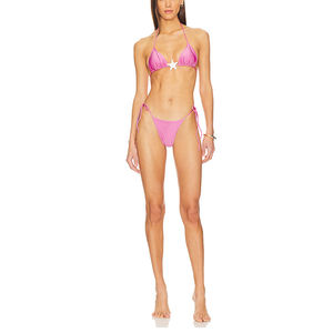 Maillot de bain pour femme imprimé personnalisé OEM bikini bikini texturé maillot de bain sexy pour femme 2024 - Product Image 6