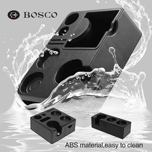 Support de tamper à café carré de style américain en plastique ABS écologique, outil de barista, pour le rejet de la mousse de café, personnalisable - Product Image 5