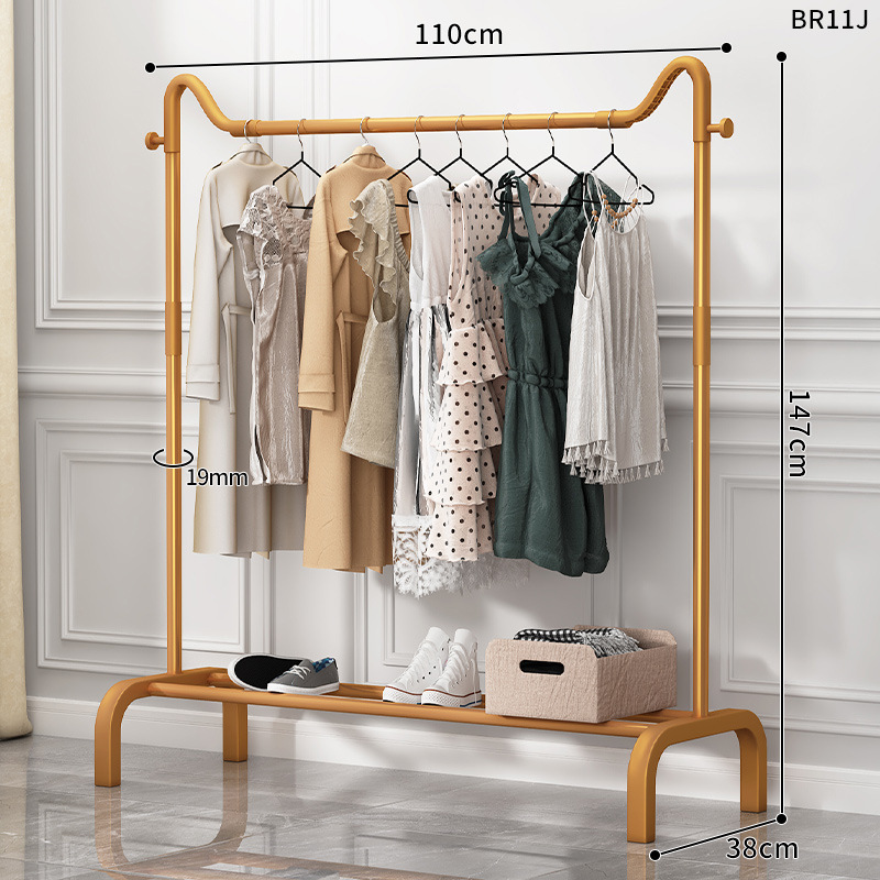 [หูแมว] บาร์เดี่ยวพร้อมขาโค้ง 110 ทอง