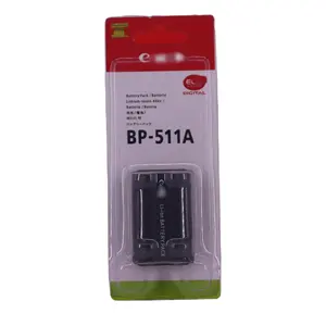 Batteria fotocamera ricaricabile industriale BP-511A batterie agli ioni di litio