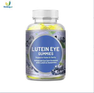 Gommose di Mirtillo con Luteina ed Esteri di Luteina, Senza Zucchero, Vegane, con Zeaxantina, Vitamine per la Salute degli Occhi e Protezione dalla Luce <span class=keywords><strong>Blu</strong></span> - Le Più Vendute - Product Image 1