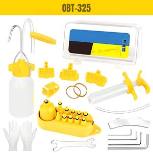 סט כלי שימון לאופניים מפלסטיק של בריביגה עבור רוב מערכות הבלמים הידראוליות ערכת אביזרים מלאה לכלי תיקון אופני כביש MTB - Product Image 4