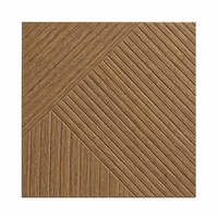 Panneau mural acoustique en polyester PET imprimé UV, style simple, facile à poser, idéal pour les maisons en location