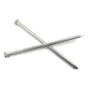 Clavos Comunes para Concreto y Acero, de Vástago Liso, Galvanizados con Zinc, Tamaños Personalizados de Fábricas Chinas - Product Image 2