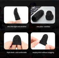 Vente en gros de manchons de doigt pour jeux mobiles PUBG, manchons de doigt pour écran tactile, anti-transpiration, pour le jeu