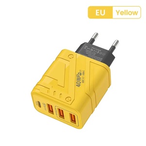 Chargeur de téléphone portable 40W couleur macaron pour <span class=keywords><strong>iPhone</strong></span> 15 Pro Max, chargeur mural pour <span class=keywords><strong>Apple</strong></span> Android, charge rapide USB pour <span class=keywords><strong>adaptateur</strong></span> <span class=keywords><strong>iPhone</strong></span> - Product Image 4