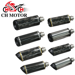 Pot d'échappement moto en fibre de carbone USA Two Brothers, silencieux CNC en acier pour <span class=keywords><strong>Kawasaki</strong></span> Z1000 R1 GSR750 <span class=keywords><strong>MT09</strong></span> R6 CBR600 - Product Image 1