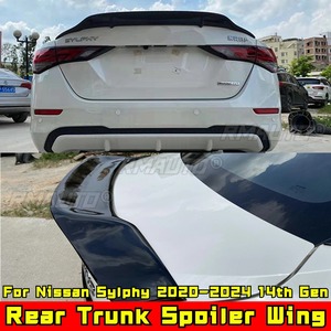 For Nissan Sylphy 2020-2024 14th Gen Rear Roof Wing Rear <b>Trunk</b> Spoiler Wing Rear <b>Trunk</b> Spoiler Body Kit Car Accessories - Product Image 4