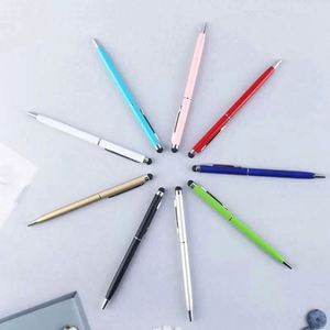 Bolígrafo barato de marca de plástico con revestimiento de goma para hotel, bolígrafo barato para regalo de promoción, bolígrafo con logotipo personalizado - Product Image 3