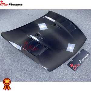 ฝาครอบคาร์บอนไฟเบอร์สไตล์ลับสุดยอดสำหรับ NISSAN 370Z Z34 Engine Bonnet