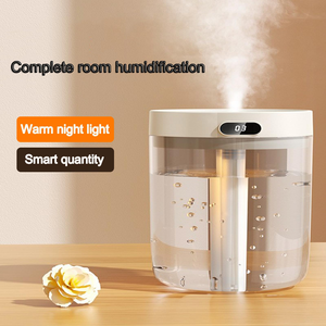 Humidificateur silencieux USB à affichage numérique de 2 litres, désinfection, veilleuse, trois modes de pulvérisation, pour femmes enceintes, bureaux, maisons, hôtels - Product Image 5