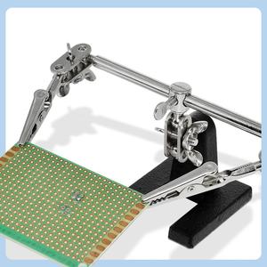 Soporte de Soldadura Auxiliar de Grado Industrial con Pinzas de Cocodrilo, Estación de Reparación Ajustable 360 Grados - Product Image 6