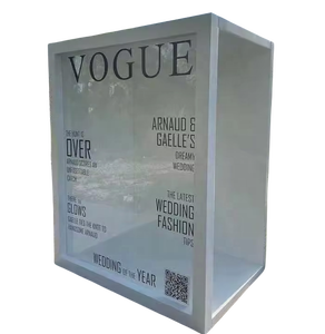 Scatola Rivista di Moda per Sfondo Fotografico Pubblicitario Fiera Stand Fotografico Stile Vogue - Product Image 4