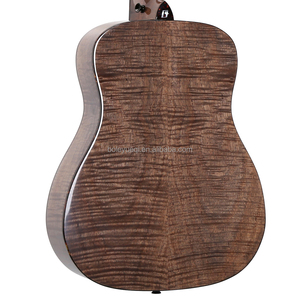 Professional 34-Inch Solid Maple Acoustic Guitar with 6 <b>Strings</b> Gloss Made in China - Product Image 3