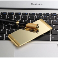 Ultra Dunne Telefoon 3.2Mm Anica A7 Metalen Mini Mobiel Met MP3 Dual Sim Mobiele