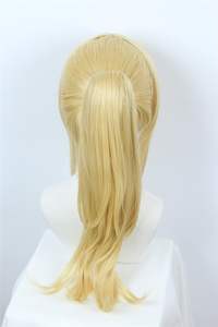 Linfairy Perruque blonde moderne pour femme, costume de cosplay + queue de cheval de 50 cm - Product Image 6