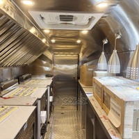 Vente directe d'usine, camion de nourriture mobile en acier inoxydable, écologique, pour la vente de glaces, de café, de nourriture, de hot-dogs, restaurant mobile, remorque