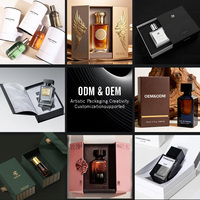 Flacon de parfum au design minimaliste 30 ml, flacon carré vide en verre 50 ml avec atomiseur à fine brume anti-fuite