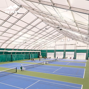 Terrain de Tennis avec <span class=keywords><strong>Tente</strong></span> de <span class=keywords><strong>Tente</strong></span> Panoramique avec Toit pour Padel - Product Image 5