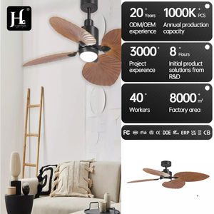 Ventilador de Techo de Estilo Tropical de 52 Pulgadas, Motor de CC Reversible, Función de Memoria, 4 Aspas, Ventilador de Techo Palm Island con Luz - Product Image 5