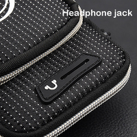 Brassard de sport universel étanche et réglable pour téléphone, sacoche pour la course, la gym, le cyclisme, le jogging, compatible iPhone 17 Pro Max