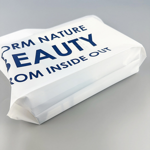 Hot bán siêu thị mua sắm túi biểu tượng tùy chỉnh vest <span class=keywords><strong>Bag</strong></span> với Carry xử lý đứng túi phẳng - Product Image 6