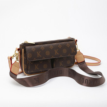 Bolso de Hombro de PU de Lujo para Mujer, de Marcas Famosas, Nuevo, Estampado y Personalizado, para el Uso Diario, con Cadenas para Llevar Bajo el Brazo - Product Image 1