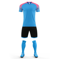 Ensemble maillot et short de football personnalisé sublimé, anti-transpiration, pour match d'équipe de club
