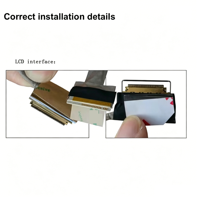 Câble LCD LVDS EDP pour ordinateur portable Asus UX410 RX410 UX410U UX410UA UQ, câble ruban d'affichage 1422-02M30AS 14005-02150700 1422-034Y0AS