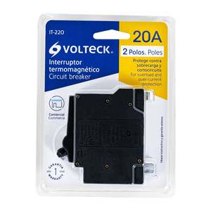 Volteck IT-220 2-Pole 20 a termomagnetico interruttore interruttore interruttori