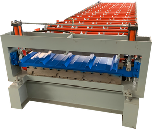 Tuile formant la machine Nouvelle vente Tôle tuile toit laminage à froid formant la machine fabricants trapez <span class=keywords><strong>saci</strong></span> kalip panneau de toit rouleau fo - Product Image 3