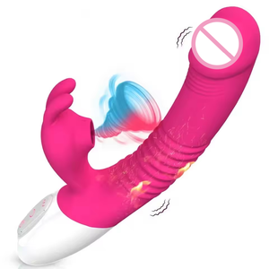 Sıcak satış USB Powered gül vibratör seks Dildo Clit emme tavşan değnek oyuncaklar kadın mastürbasyon için - Product Image 1