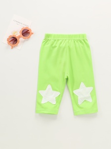 Pantalons Capri pour Filles Personnalisés OEM Plusieurs Couleurs, Échantillon en 7 Jours |   En stock |   Usine de vêtements pour enfants Foshan - Product Image 4