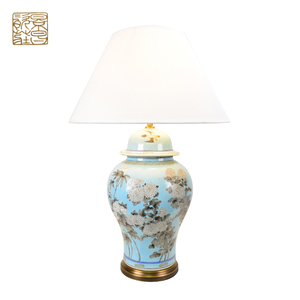 Vase décoratif en céramique chinoise moderne en gros, vase floral bleu en porcelaine, articles ménagers, vase décoratif en cloisonné - Product Image 5