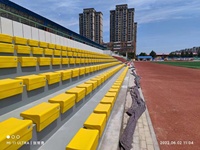 Chaises de stade modulaires amovibles en plastique pour usage intérieur – Vente en gros