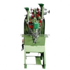 Máquina perforadora de bolsas de papel de alta calidad, máquina remachadora automática de cuero pequeña para remaches tipo hongo - Product Image 3