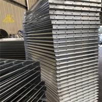 Stores de fenêtre, persiennes réglables en Aluminium, stores de verre en Aluminium, lot de pièces