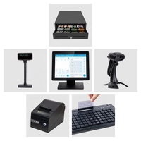 Vente en gros OEM Pos Machine caisse enregistreuse Pos systèmes tout-en-un Restaurant supermarché systèmes de Point de vente