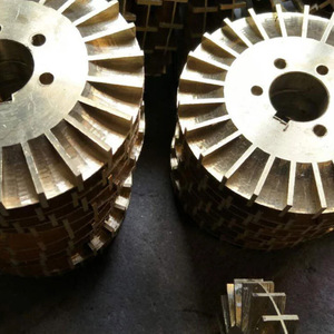 Double <b>Suction</b> <b>Pump</b> Copper Impeller Straight Blade Closed Polished Universal Mounting OEM Customizable - Product Image 1