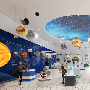 Museo de Ciencias Interactivo Educativo STEM con Temática Espacial para Niños, Parque de Atracciones, Museo Infantil de Metal, Personalizable - Product Image 5