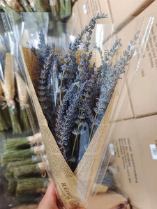 S02147 vendita calda Decor fasci di lavanda secca naturale Bouquet di fiori conservati lavanda essiccata per oggetti di scena per <span class=keywords><strong>foto</strong></span> di decorazioni per la casa - Product Image 2