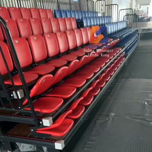 Indoor <strong>Retractable</strong> Foldable <strong>Seat</strong> Telescopic Grandstand for Outdoor Football Court TUV Stadium <strong>Seats</strong> Telescopic <strong>Bleacher</strong> Chair - Product Image 6