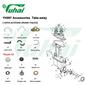 Psu điện tử sữa mét chiều dài Cáp cảm biến lưu lượng sữa với 12.5 mét; bò máy vắt sữa - Product Image 4