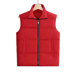 Gilet en duvet personnalisé pour homme et femme, veste en coton épaisse et chaude, veste sans manches pour l'hiver et les activités de plein air - Product Image 3
